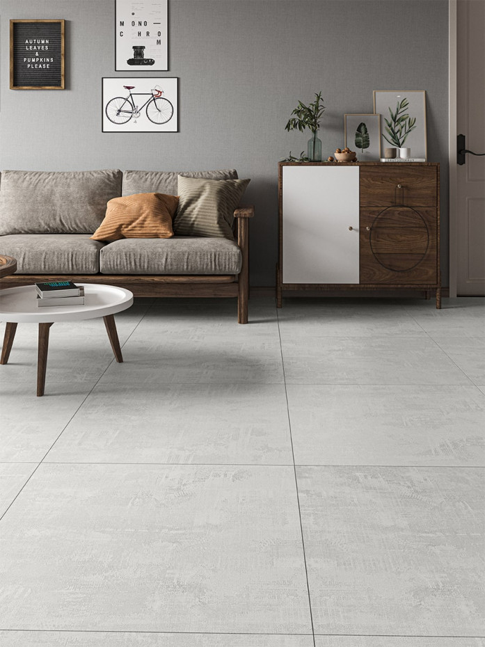 Alps White Porcelain Tile - 800x800mm