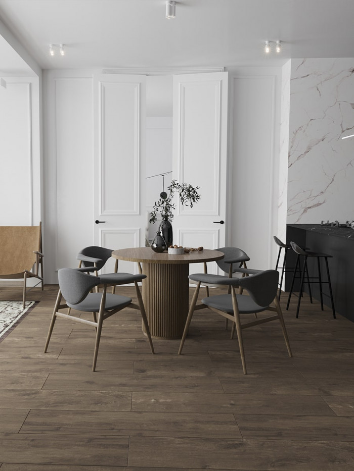 Vintage Wood Effect Indoor Floor Tile - 1200x300mm (LAST PACK)