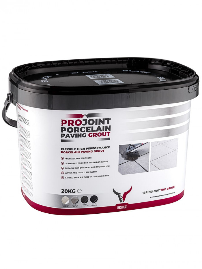 Pro Joint Porcelain Grout - 20kg Tub