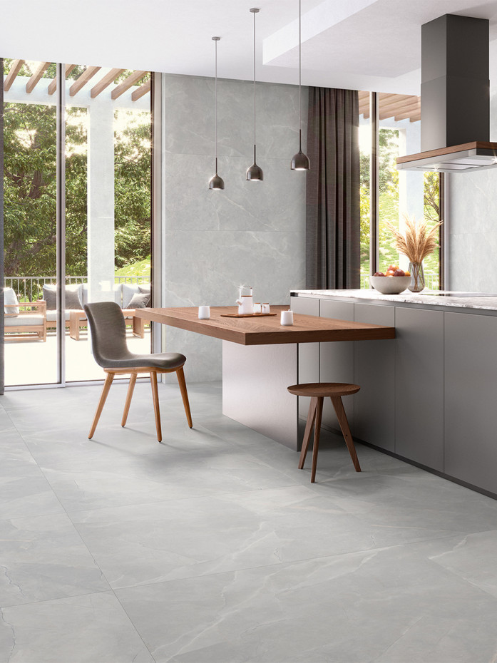 Dalkey Gris Porcelain Tile - 1000x1000mm