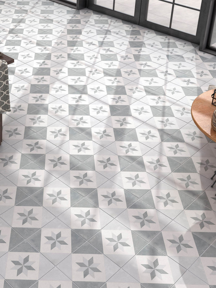 Diamond Decor Tile - 200x200mm