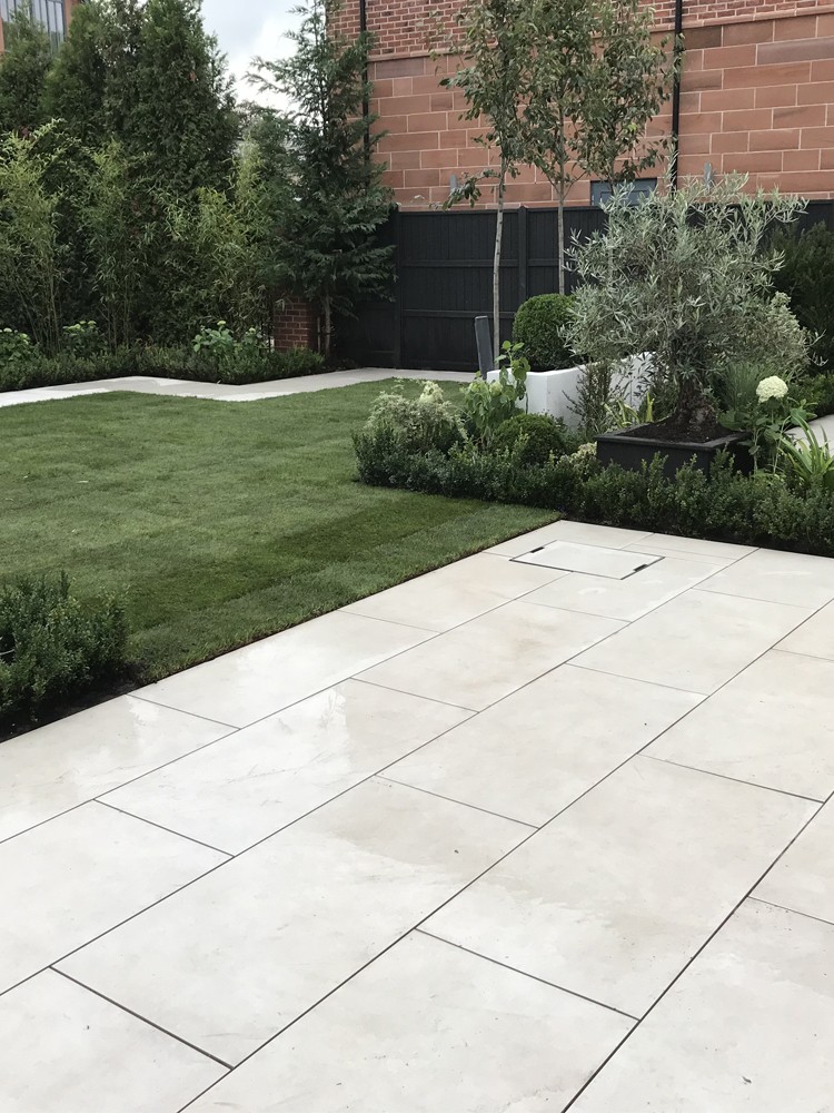 Eclipse Ivory Outdoor Porcelain Slab - 1200x600x20mm