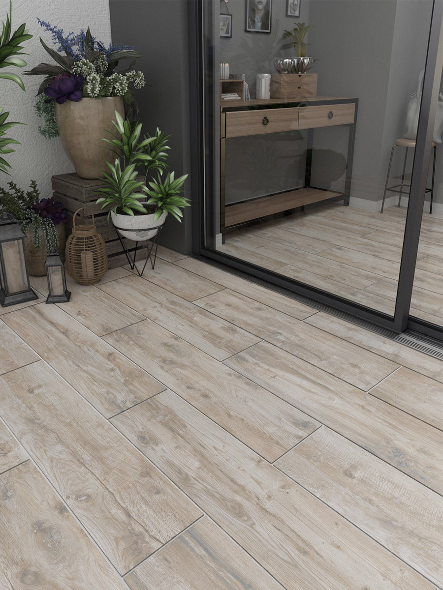 Elm Wood Effect Outdoor Planks - 1200x300x20mm