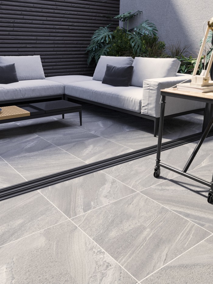 Esparada Grigio Porcelain Tile - 600x600x10mm (Last Pack)