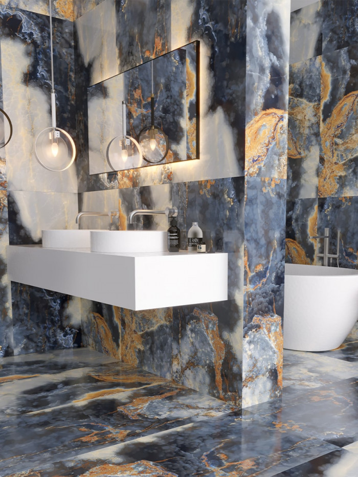 Eternal Blue Italian Porcelain - 1200x600x9mm