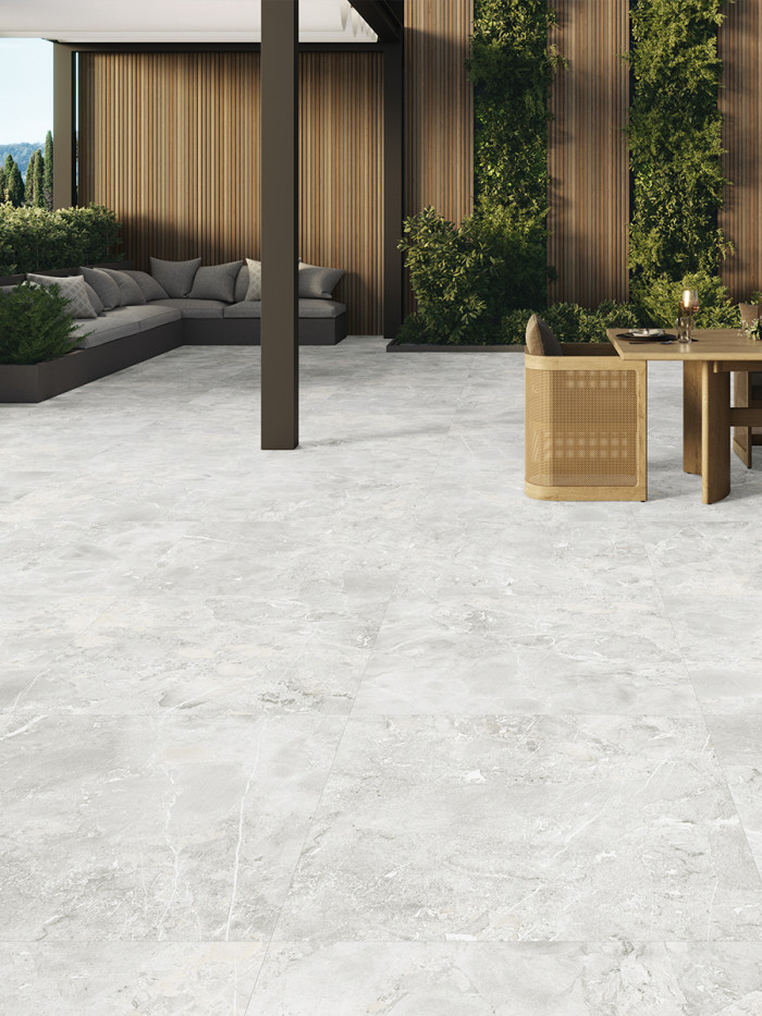 Highlands Light King Size Outdoor Porcelain Paving Slabs - 1000x1000x20mm