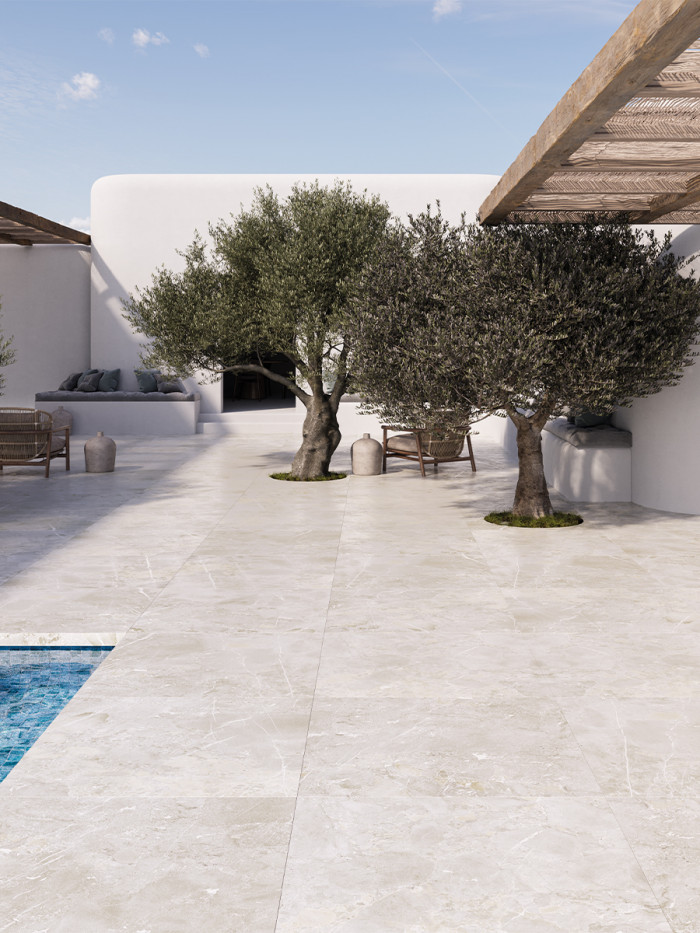 Highlands Nature King Size Outdoor Porcelain Paving Slabs - 1000x1000x20mm