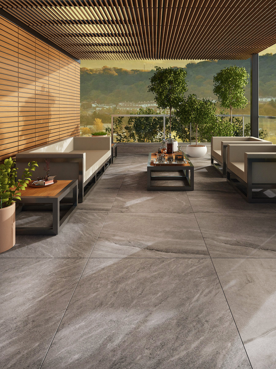 Idemo Grey Outdoor Porcelain - 1000x1000x20mm Idemo Grey Outdoor Porcelain - 1000x1000x20mm