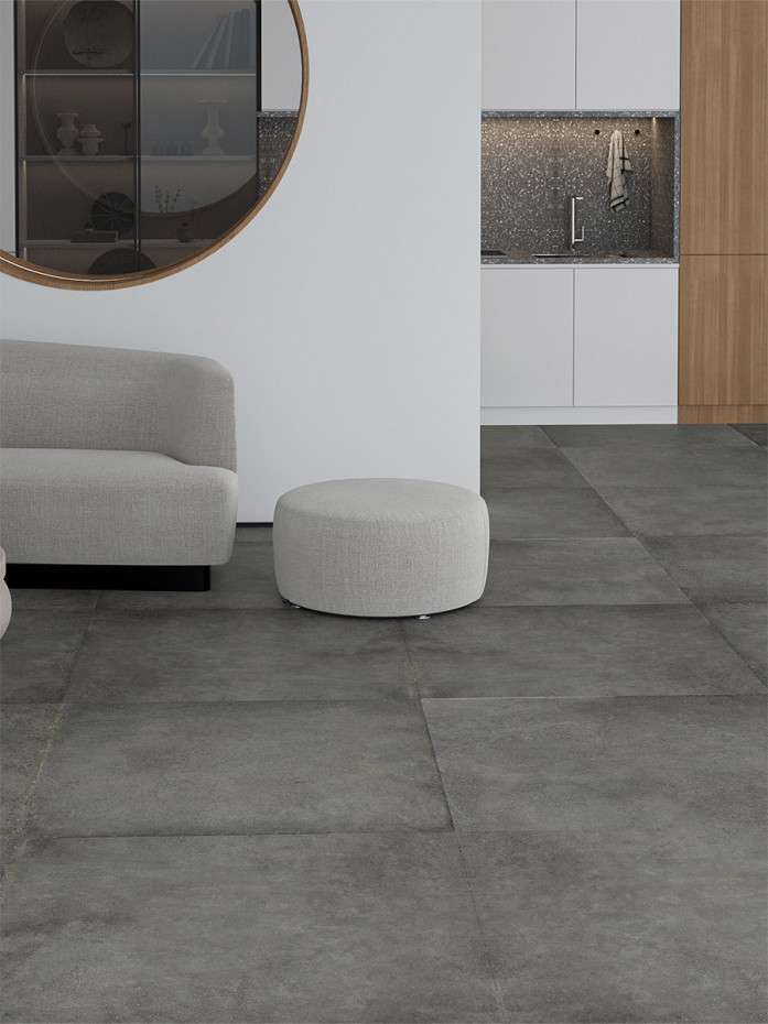 Loft Dark Italian Porcelain Tile - 800x800mm