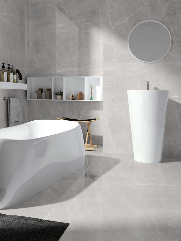 Lyon Gris Porcelain Tile - 1200x1200mm