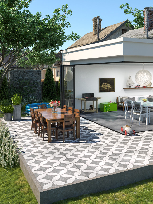 Marbella Decor Outdoor Tile - 1000x1000x20mm