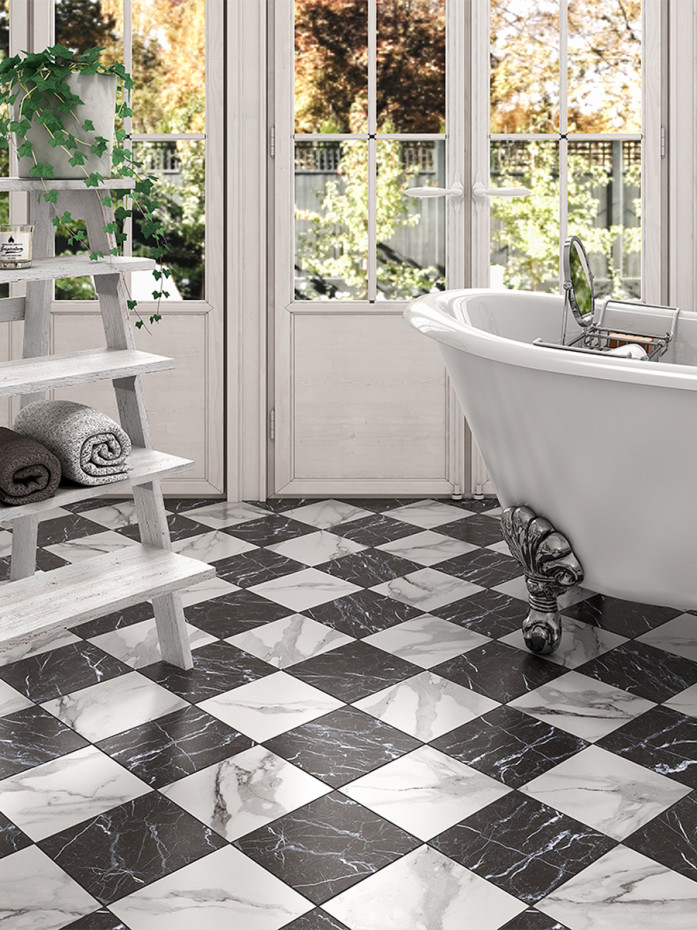 Marquina White - 200x200mm