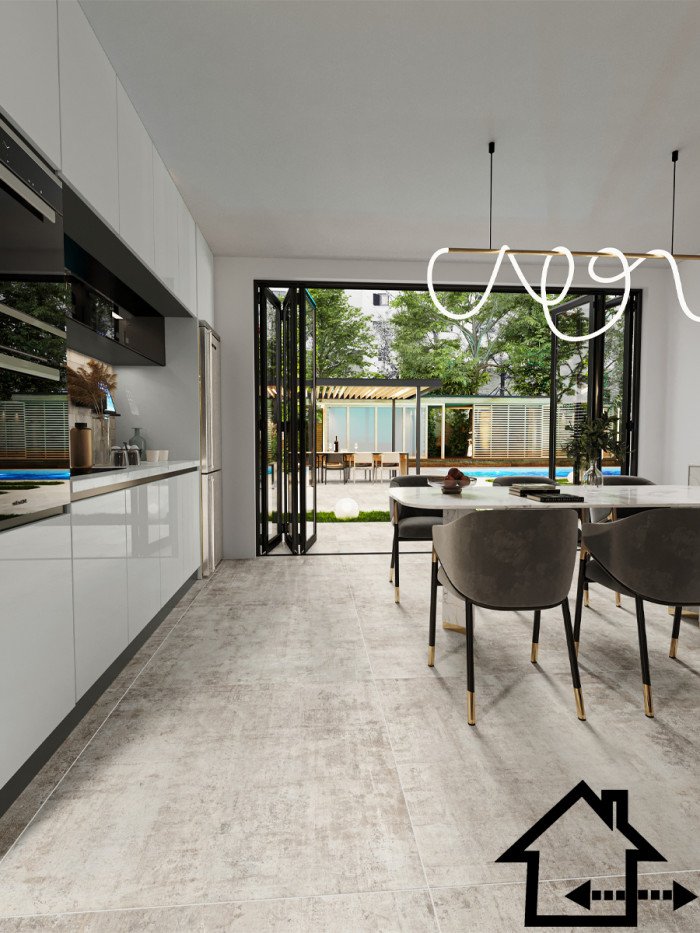 Murales Ice Italian Tile - 1000x1000x8.5mm