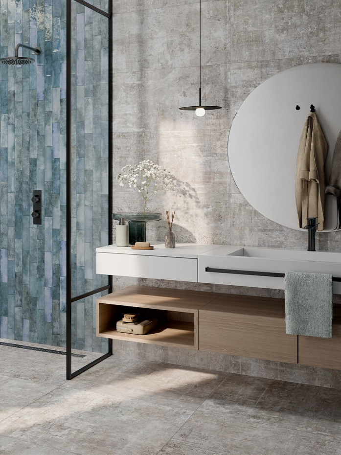 Murales Ice Italian Porcelain Tile - 800x800mm