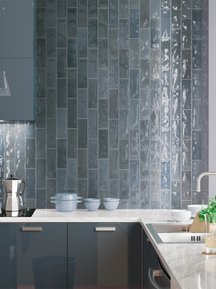 Nordic Marina Gloss Tile - 65x200mm