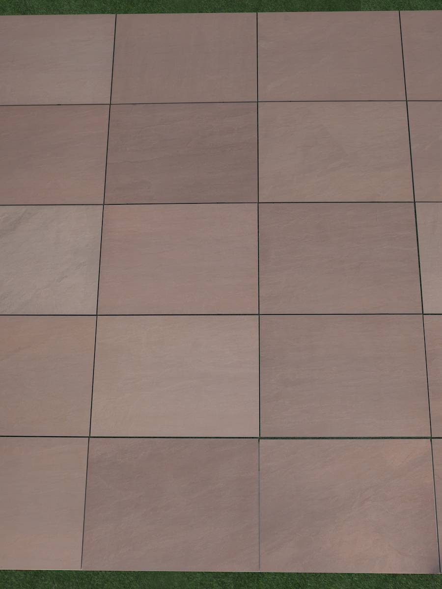 Raj Blend Porcelain Paving Slabs - 900x600x20mm