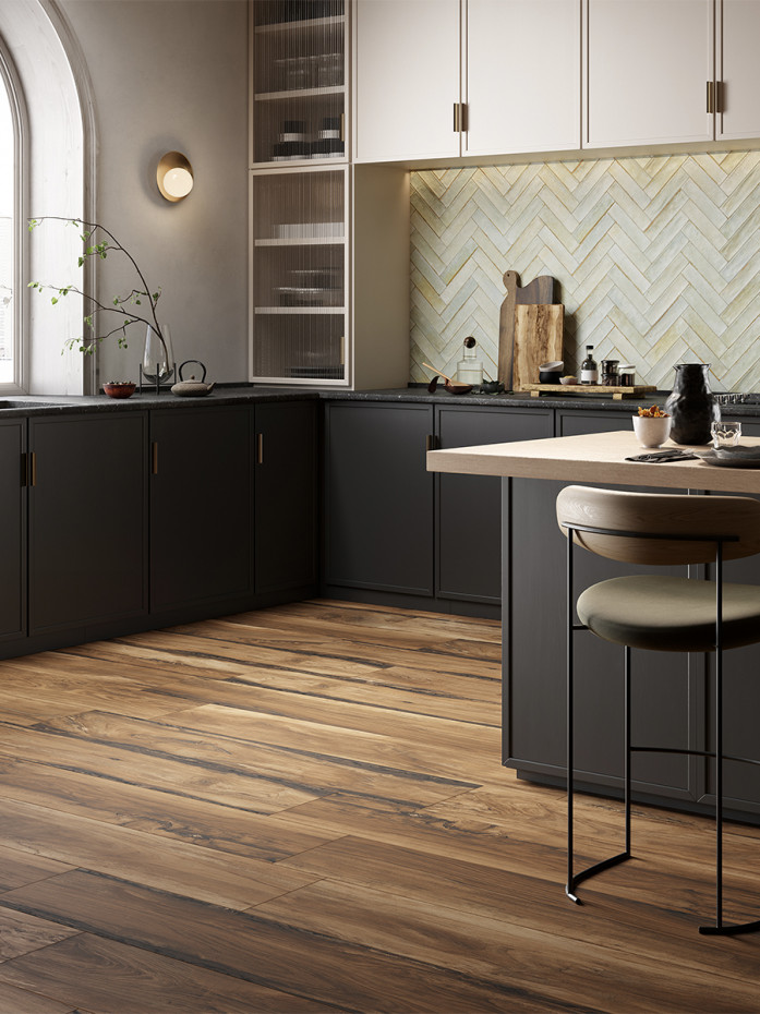 Sherwood Mahogany Italian Tile - 1000x150mm (LAST PACK)