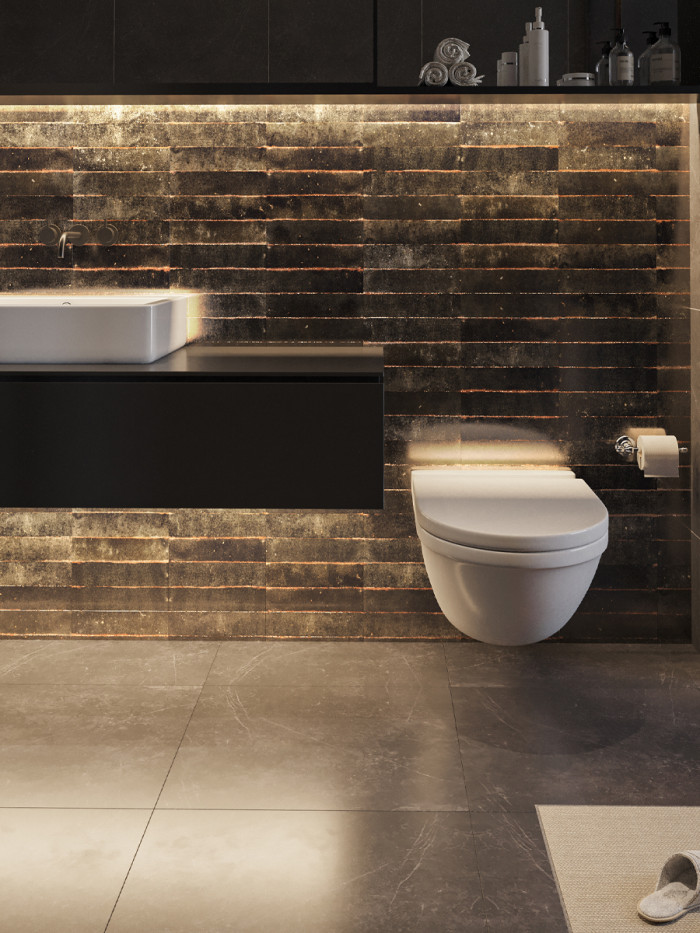 Soho Black Italian - 60x250mm