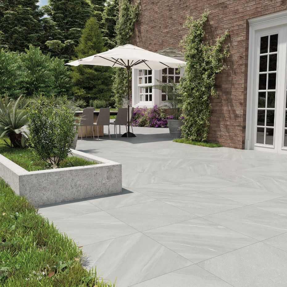 Sorano Gris Outdoor Porcelain - 900x600x20mm