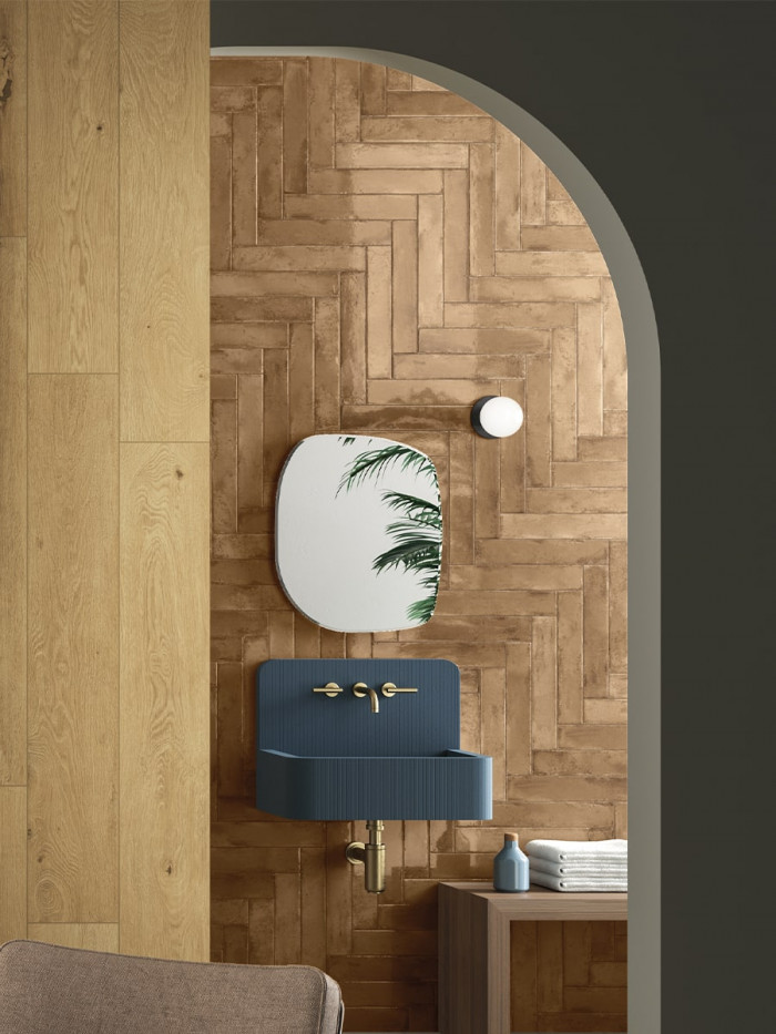 Progetto Terre Brick Effect Italian Tile - 75x400mm