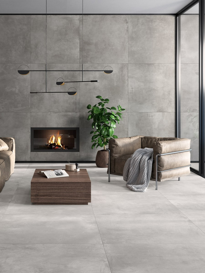 Volcano White Italian Porcelain - 1200x1200x6mm (LAST 1 PACK)