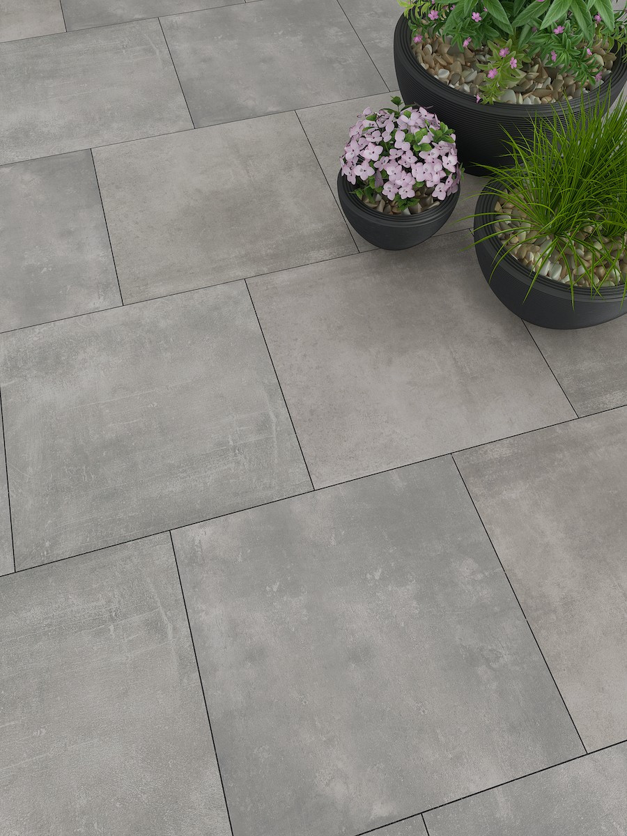 Volcano Grey Italian Porcelain - 1000x1000x20mm
