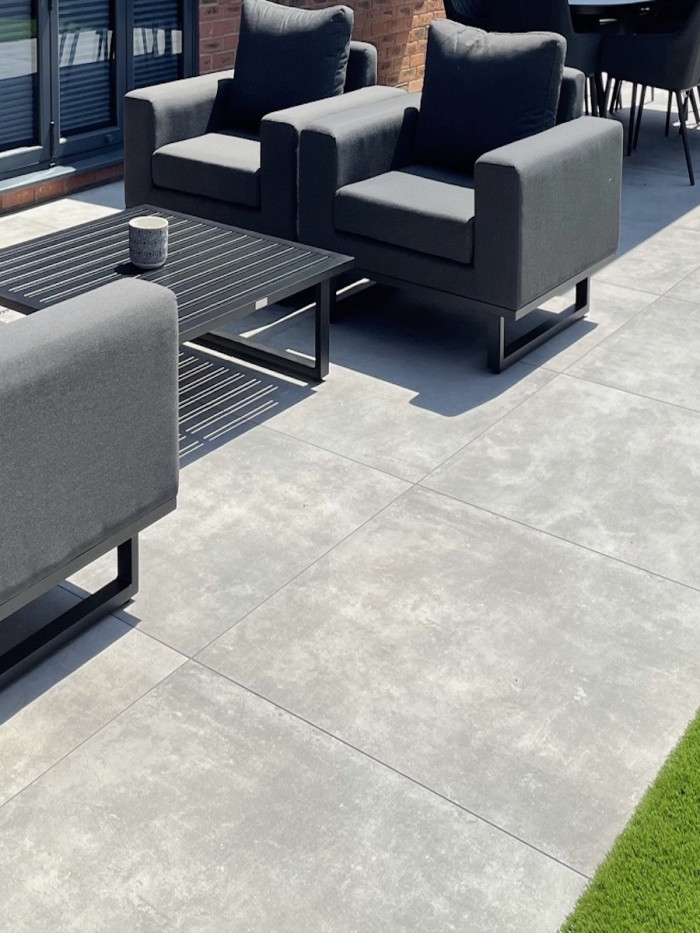 Volcano Grey Italian Porcelain - 1000x1000x20mm