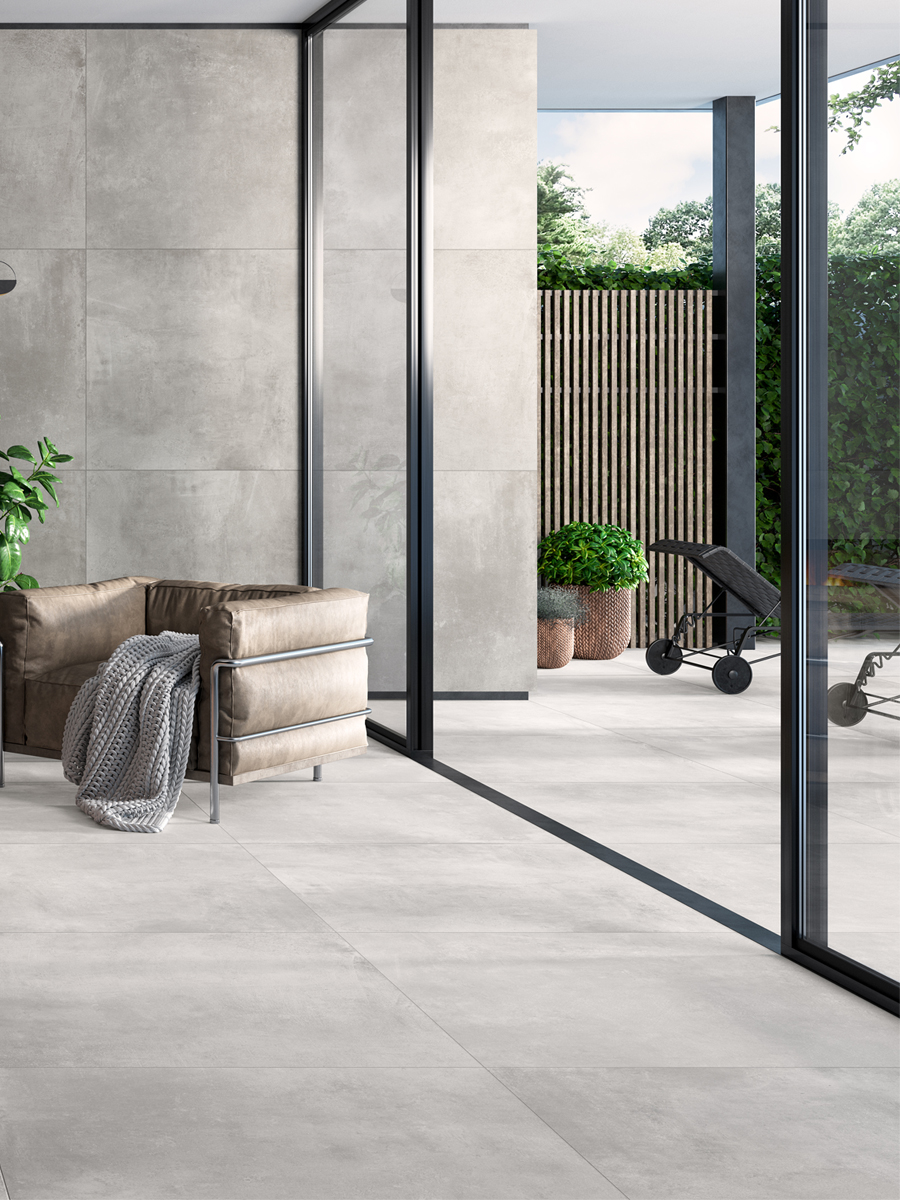 Volcano White Italian Outdoor Porcelain - 1000x1000x20mm