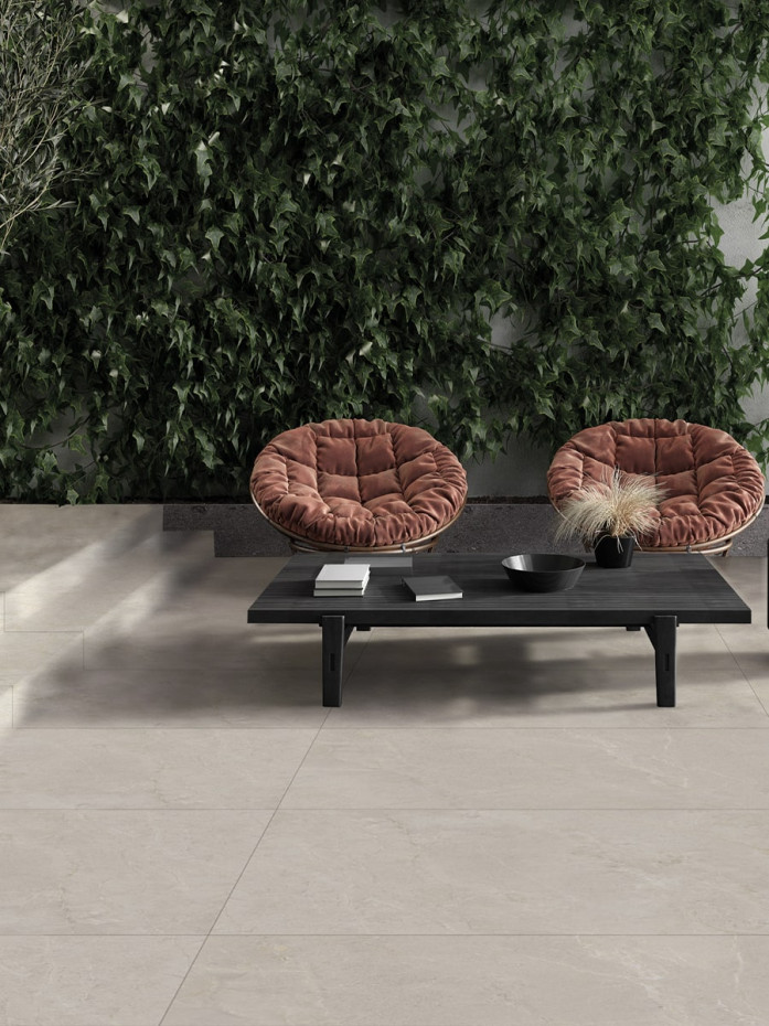 Wonder Sleet Italian Outdoor Porcelain Paving Slab - 1200x600x20mm